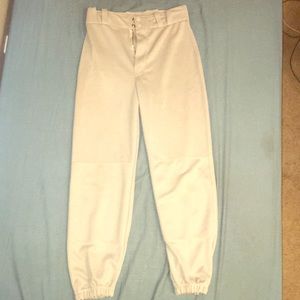 Grey baseball pants
